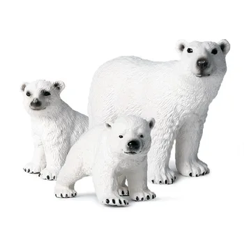 Dzīvnieku Modeļa Polar Bear Fox Trušu Rotājumu Fidget Rotaļlietas Radošo Cietā Darbības Rādītāji Agrā Mācīšanās, Izglītība Bērniem Zēni Dāvanu
