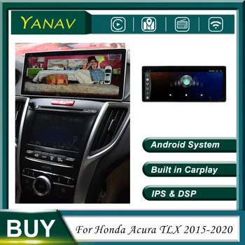Android 2 Din Auto Radio Stereo Uztvērēju Honda Acura TLX 2015-2020 GPS Navigācijas Auto Video Carplay Multivides MP3 Atskaņotājs