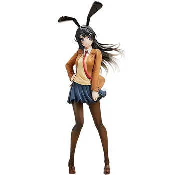 Anime Taito Hatsune Jaunatnes Sērijas Coreful Darbības Rādītāji Bunny Girl Miku Kustamo Lelle PVC Modelis Kawaii Kolekcionējamu Rotaļlietu Dāvanas 20cm