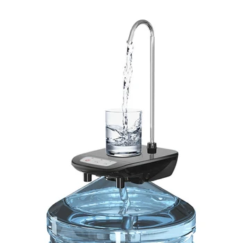 Elektriskie Ūdens Sūknis Ar Paplāti, USB Uzlādējams Automātiskās Padeves Sūkņa Pogu Vadības Pārnēsājamas Elektriskās Ūdens Pudeli, Sūknis Jauns