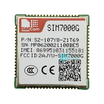 SIMCOM SIM7000G Pasaules Band NB-IoT Modulis ACI tips LTE CAT-M1(eMTC) konkurences ar SIM900 un SIM800F