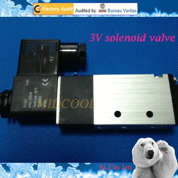 Solenoide Valvula 3V410-10,3/8,AC220V Boutique Solenoīda Vārsts ,2-pozīciju 3 veidu Elektromagnētisko Vārstu
